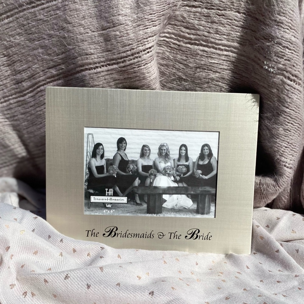 Wedding memory picture frames